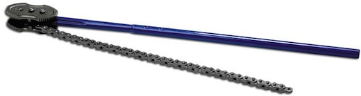 IRWIN Record Pipe Chain Wrench 1/2"-4" Cap 115mm 7.45kg, 233C